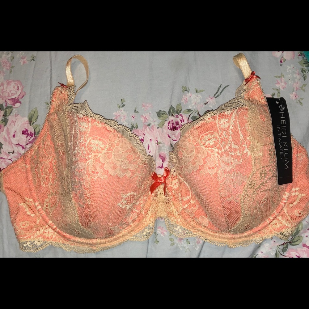 NWT Heidi Klum Lace Bra 34d